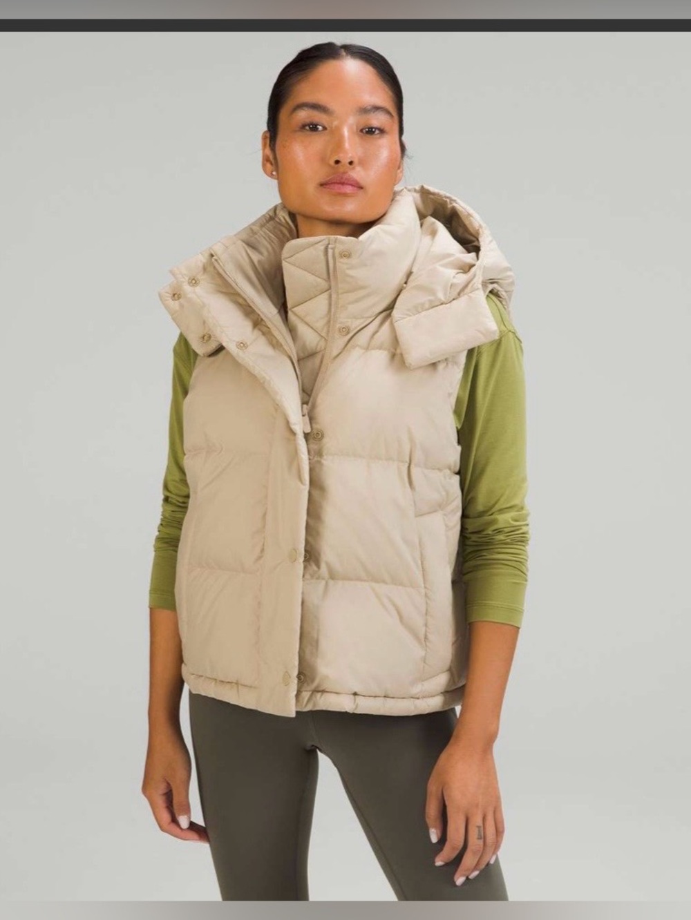 Lululemon Wunder Puff Cropped Vest